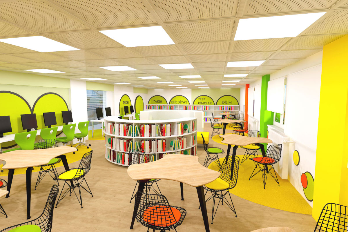 Müzik Resim Bigisayar,Kütüphane,Akıl Oyunları ve Diğer Hobi Odaları Projeleri