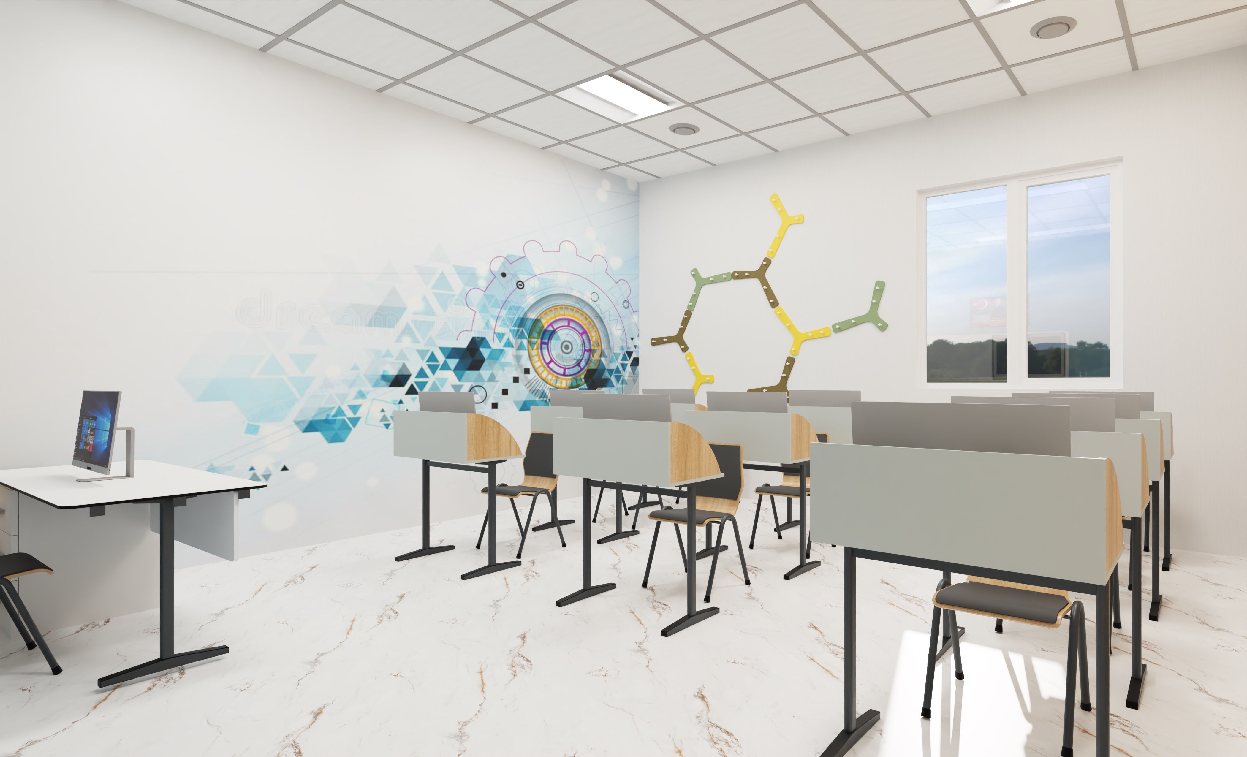 Müzik Resim Bigisayar,Kütüphane,Akıl Oyunları ve Diğer Hobi Odaları Projeleri