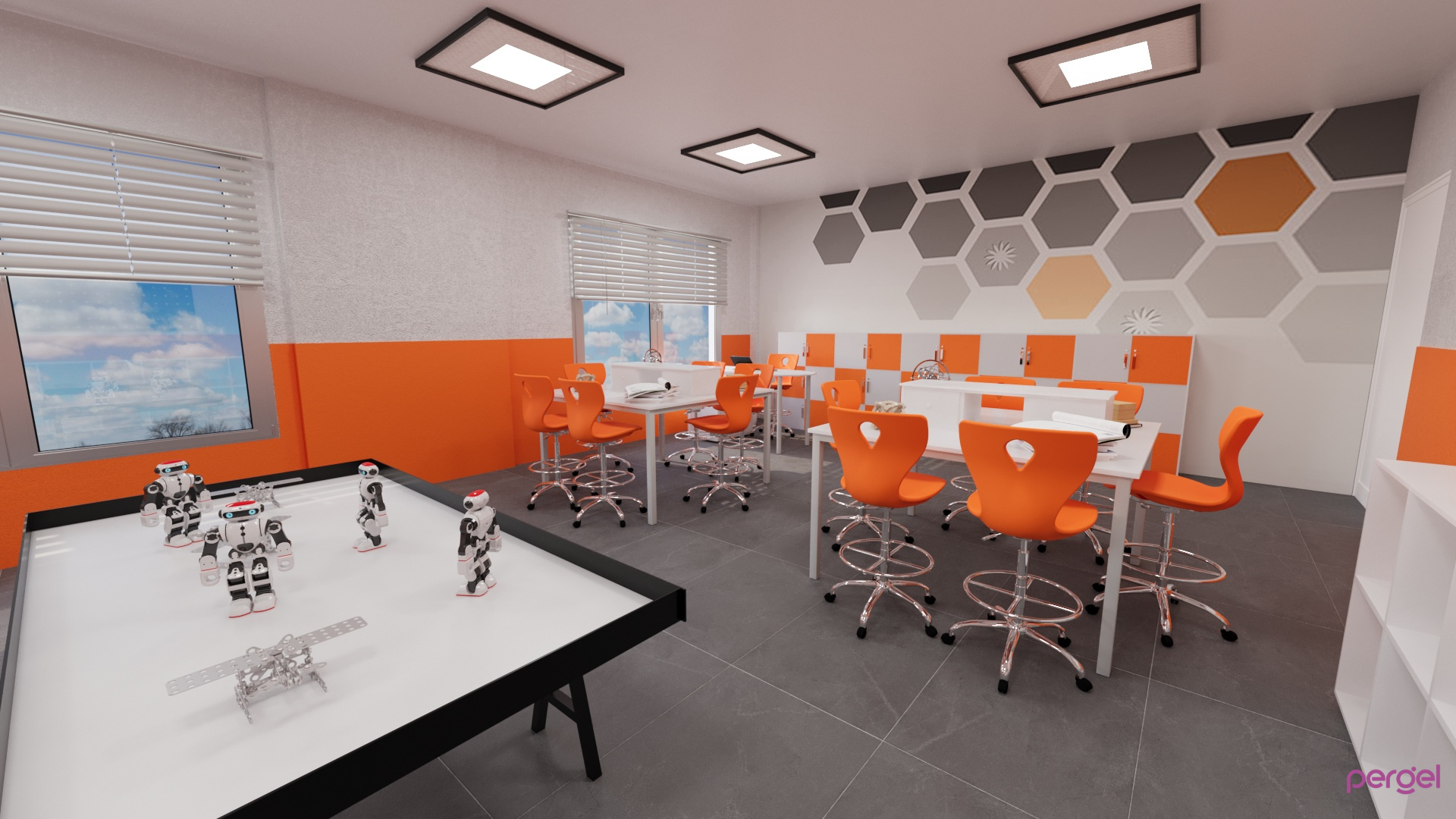 Müzik Resim Bigisayar,Kütüphane,Akıl Oyunları ve Diğer Hobi Odaları Projeleri